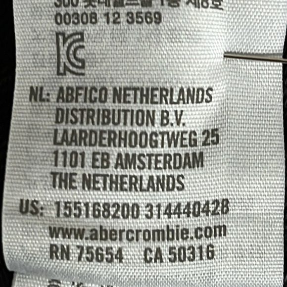 Abercrombie & Fitch Curve Love Skinny High Rise Jeans in Black - NWOT - 26/2s - Picture 7 of 10